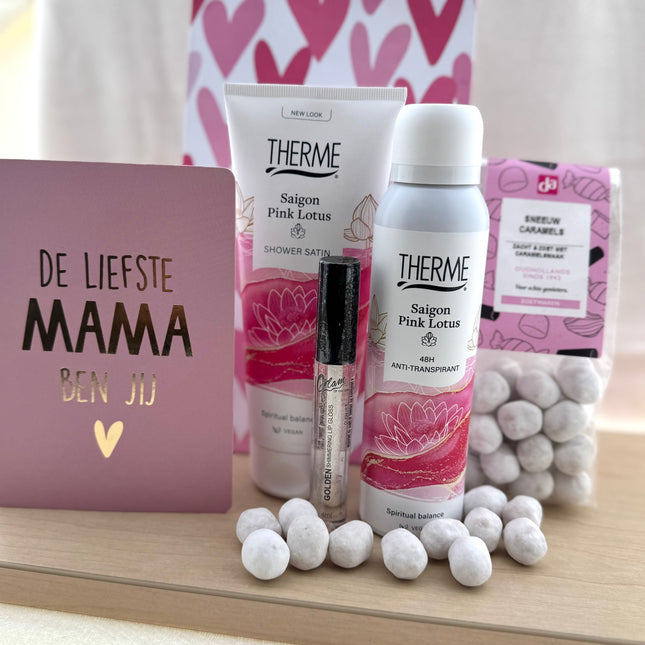 Moederdag •Verwencadeau Saigon Pink Lotus •Therme