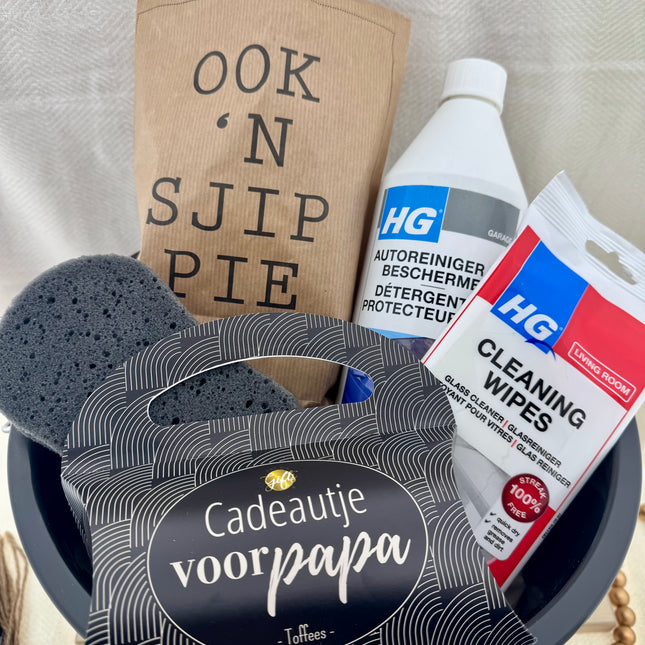 Vaderdag • Cadeau emmer Auto • Voor de Stoere Papa