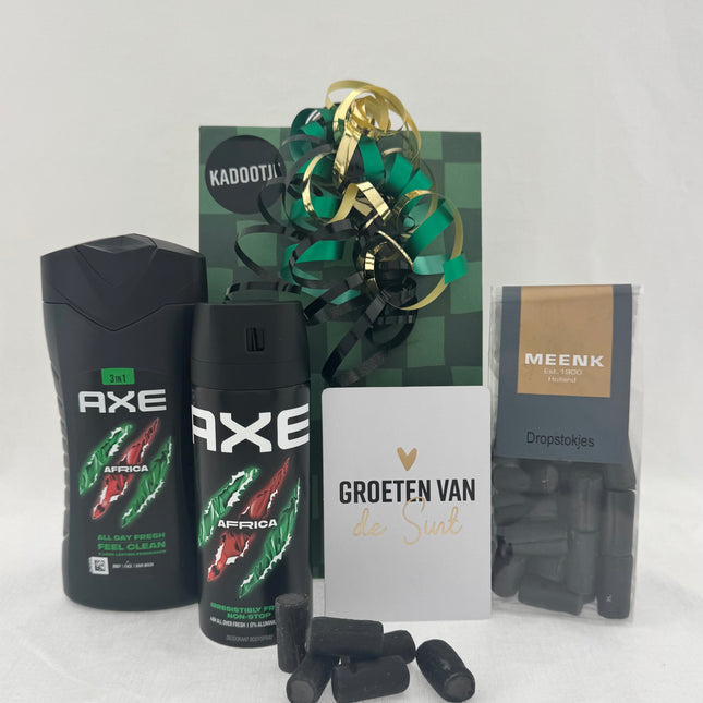 Kerst •Cadeaupakket Heren• Axe Africa