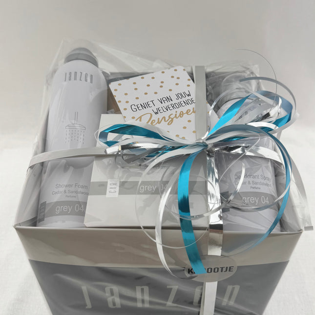 Pensioen •Cadeaupakket Heren• Janzen Grey04