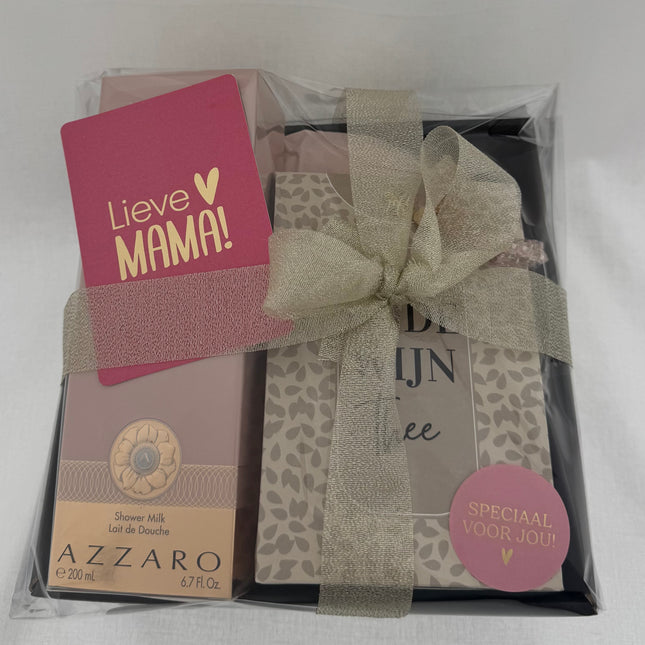 Moederdag •Cadeaupakket Dames• Rode Wijn Thee Azzaro