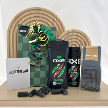 Sinterklaas •Cadeaupakket Heren• Axe Africa