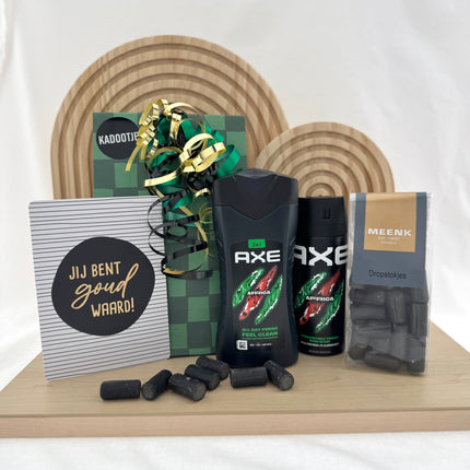 Valentijn •Cadeaupakket Heren• Axe Africa