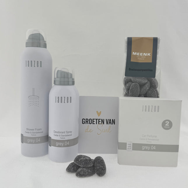 Sinterklaas •Cadeaupakket Heren• Janzen Grey04