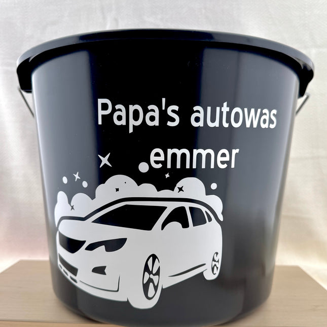 Vaderdag • Cadeau emmer Auto • Voor de Stoere Papa