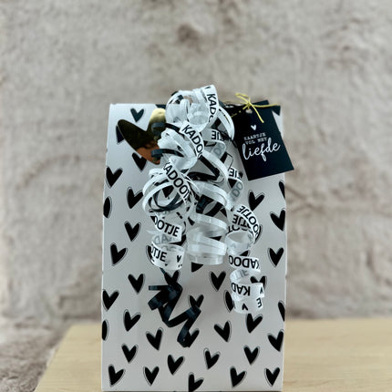 Heren Valentijn •Cadeau Vriend• Janzen Black• Kaartje Vol Liefde