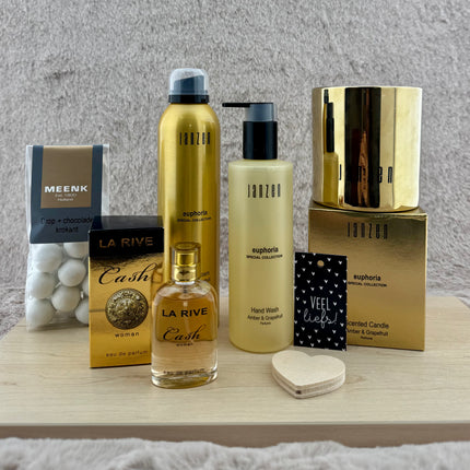 Dames •Cadeaupakket Goud Euphoria•