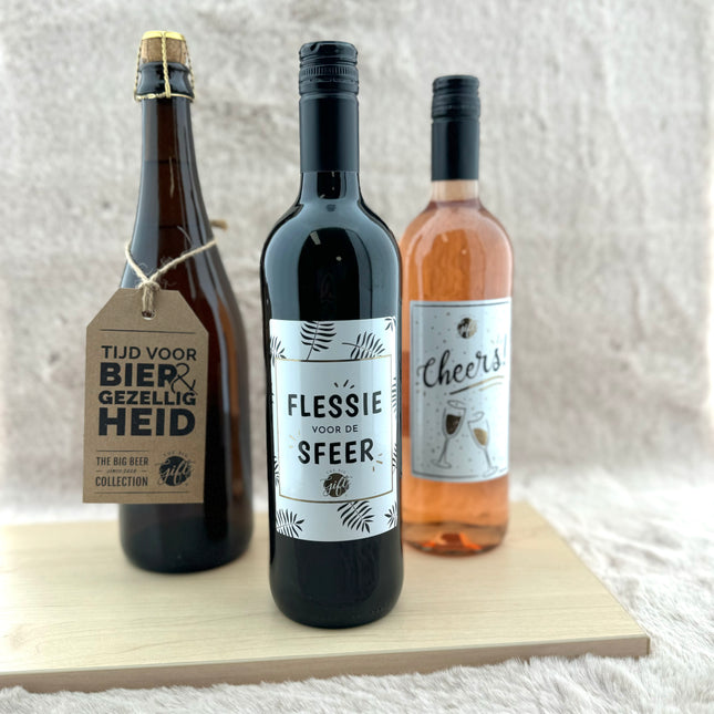 Drankjes •Fles Rode Wijn•