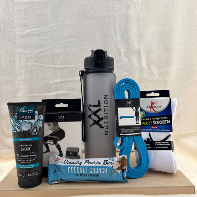 Heren•Cadeau Mannen•XXL Nutriton Fit & Fris voor de sportieve man