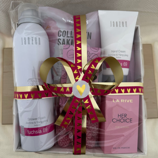 Geslaagd • Verwencadeau Janzen • Fuchsia