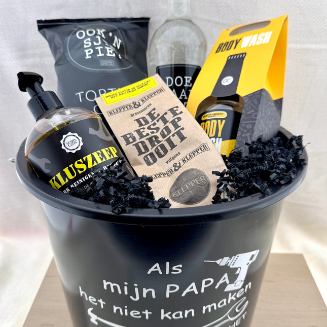 Vaderdag •Cadeaupakket Klusemmer• Als mijn Papa het niet kan maken..