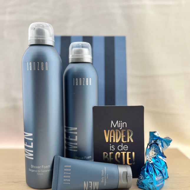 Vaderdag •Cadeaupakket Janzen• Janzen MEN  Bergamot & Cedarwood