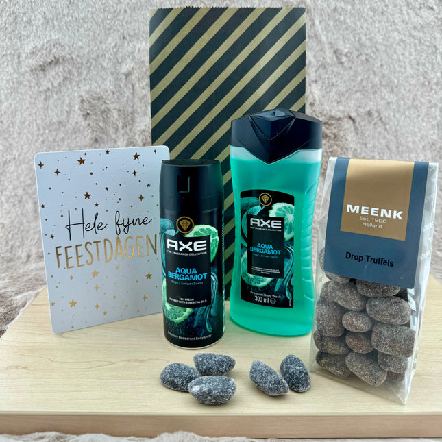 Kerst •Cadeaupakket Axe Bergamot• Heren